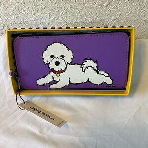 Marc Tetro Wallet, Maltipoo Color- PURPLE